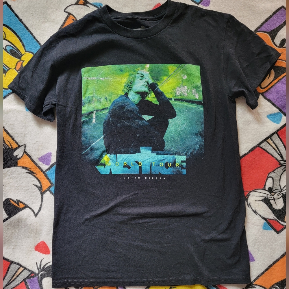 Justin Beiber Justice World Tour Shirt